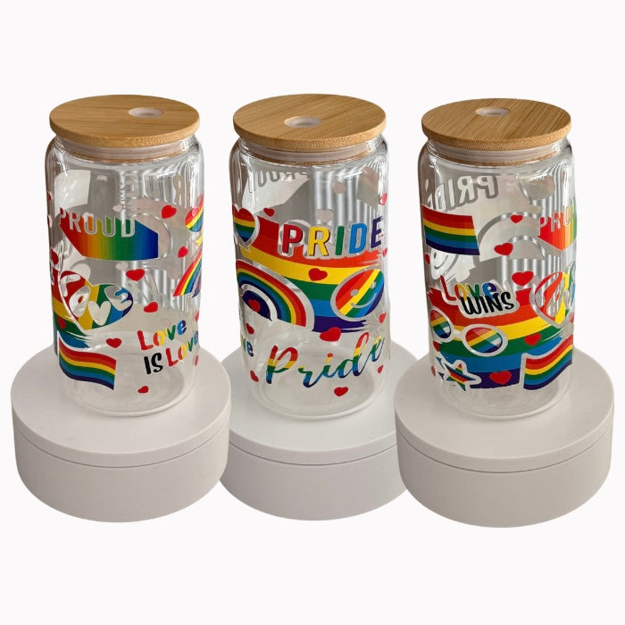 Pride Libbey Glass Can