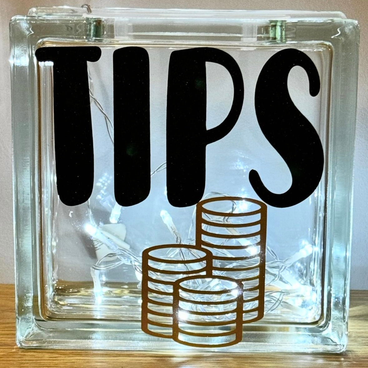 Tips money box