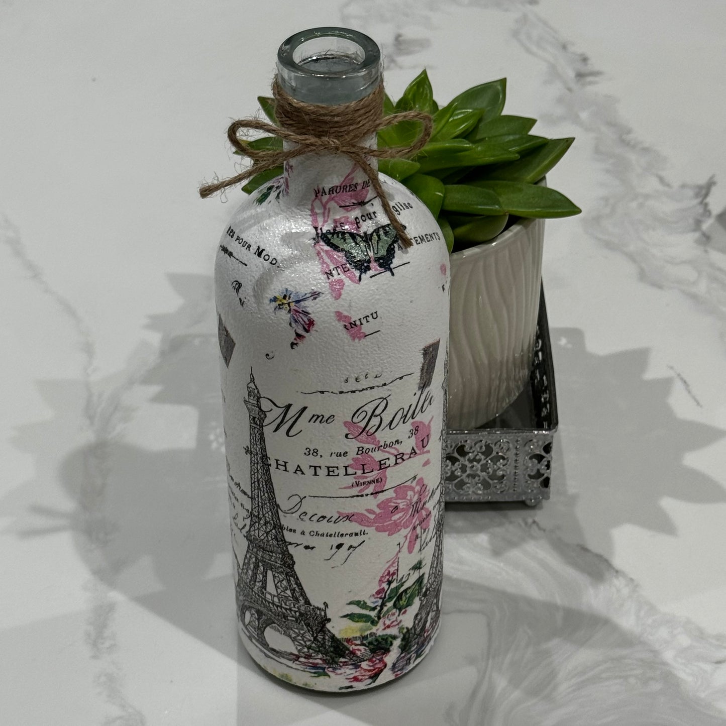 Paris light up bottle