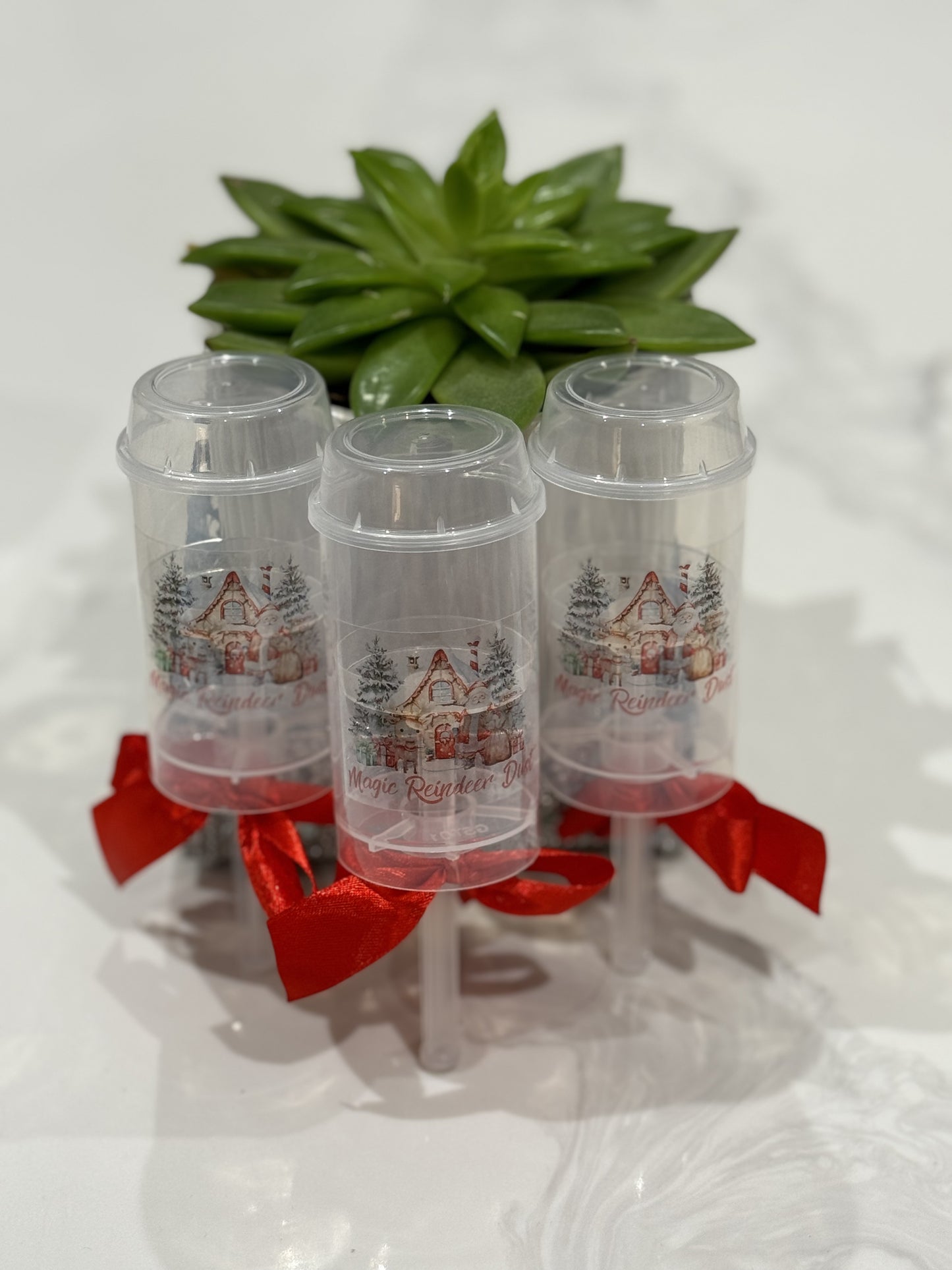 Snow dust poppers