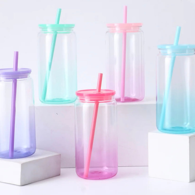 Plastic Ombre Libbey Cups 16oz