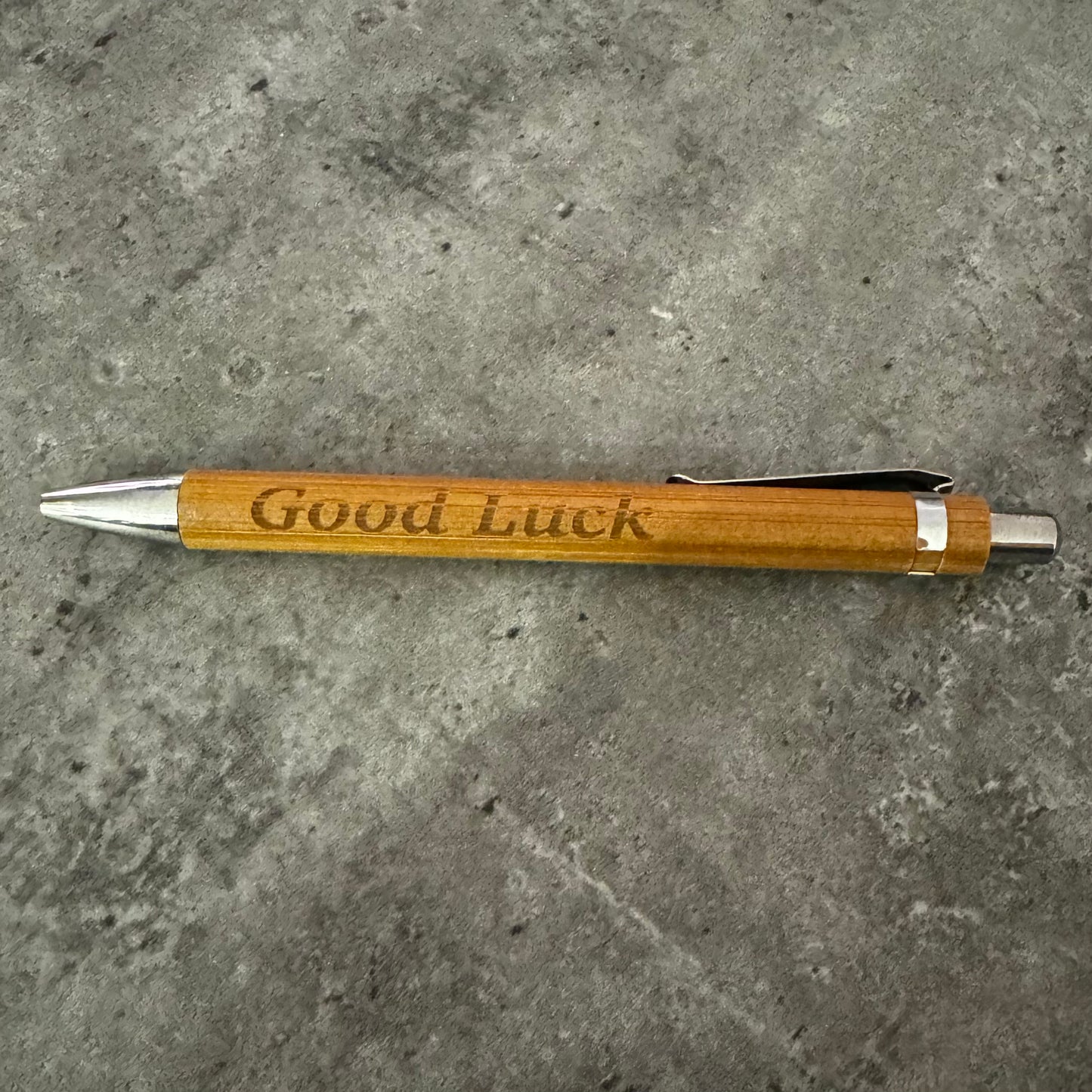 Bamboo engraved pen
