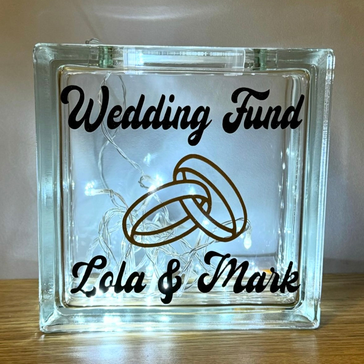 Wedding fund money box