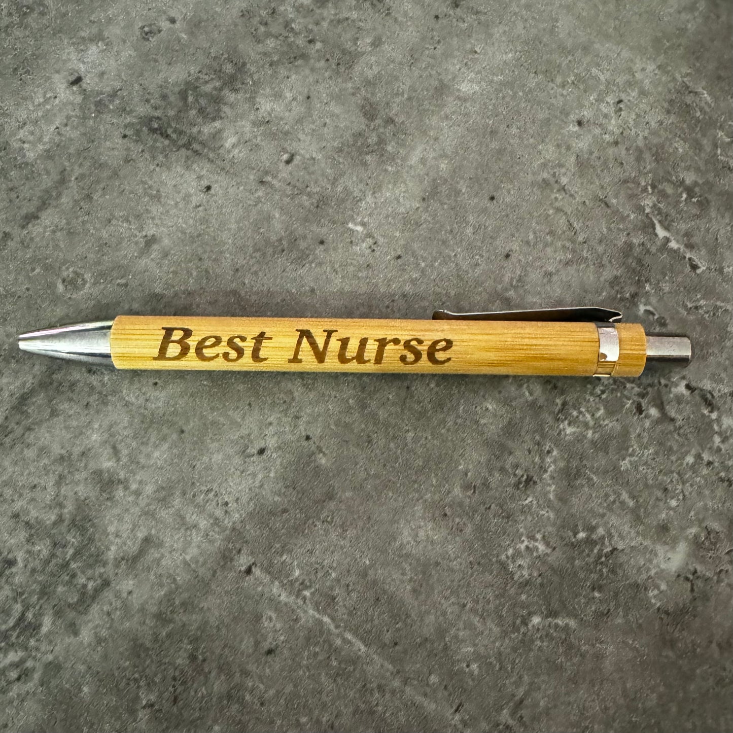 Bamboo engraved pen