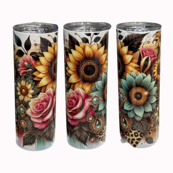 Flower Hot & Cold Tumbler