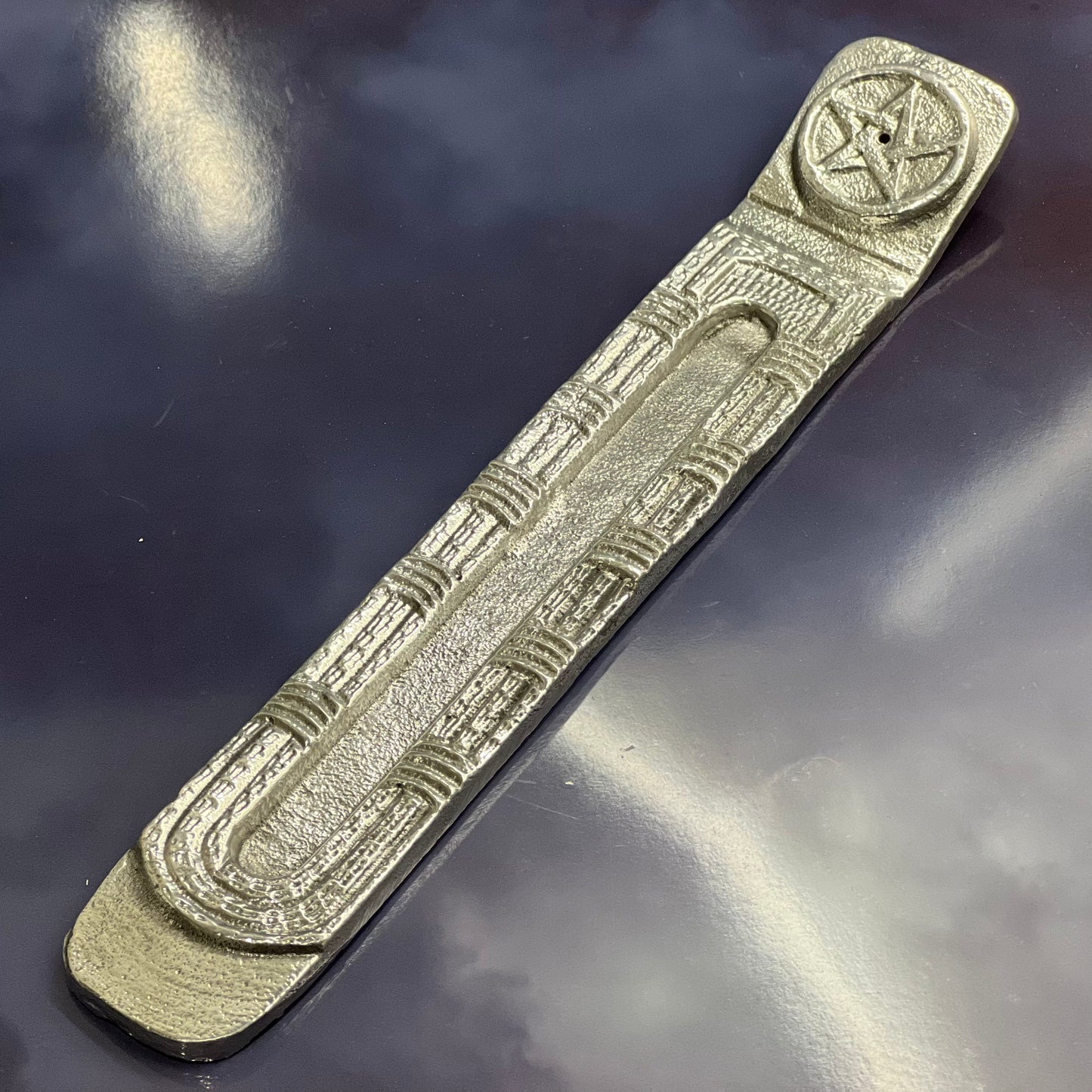 Metal incense ash catcher
