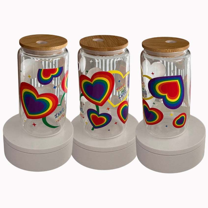 Pride Libbey Glass Can
