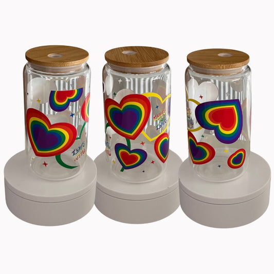 Pride Libbey Glass Can