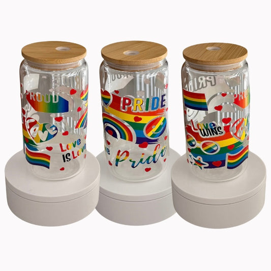 Pride Libbey Glass Can