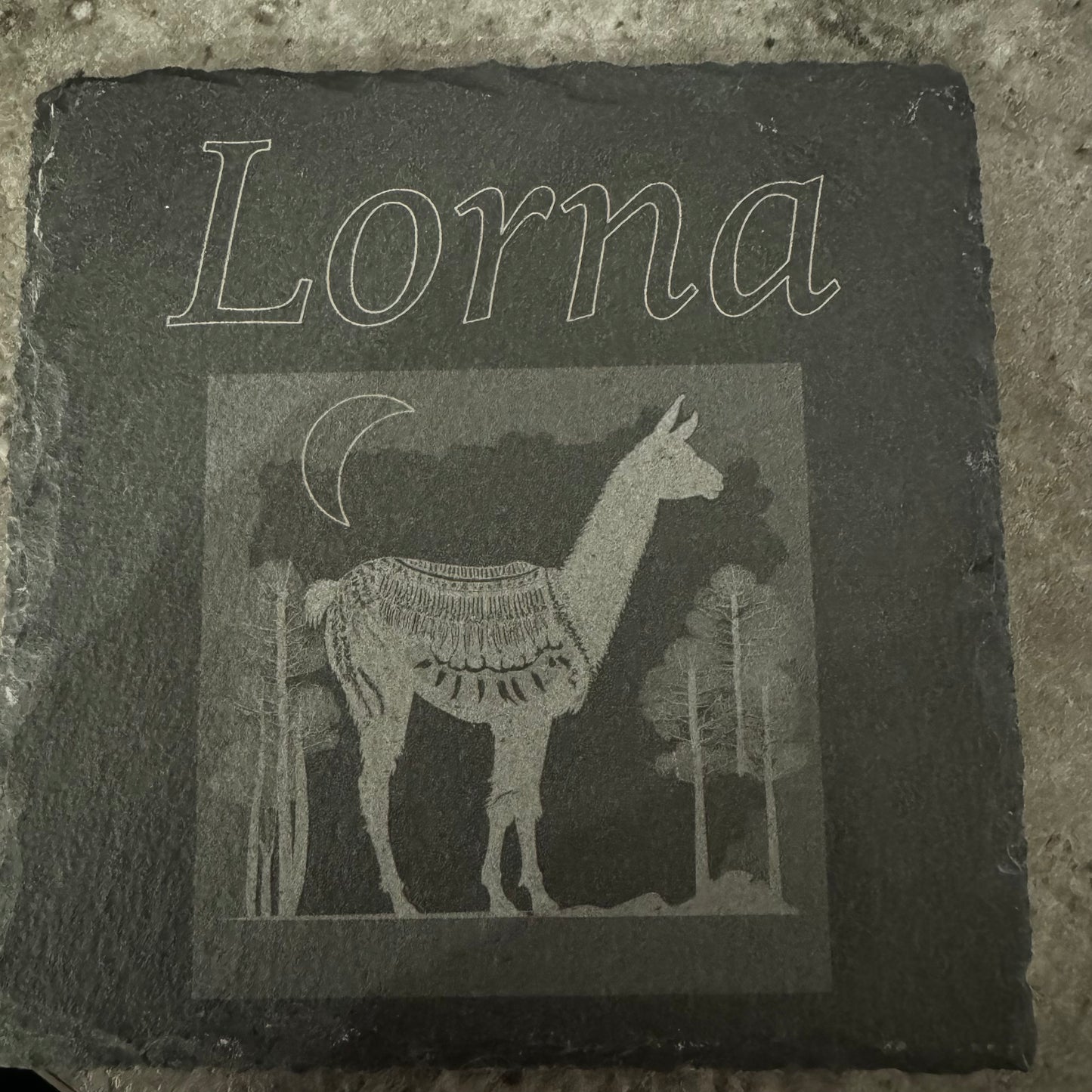 Personalised Slate Coaster