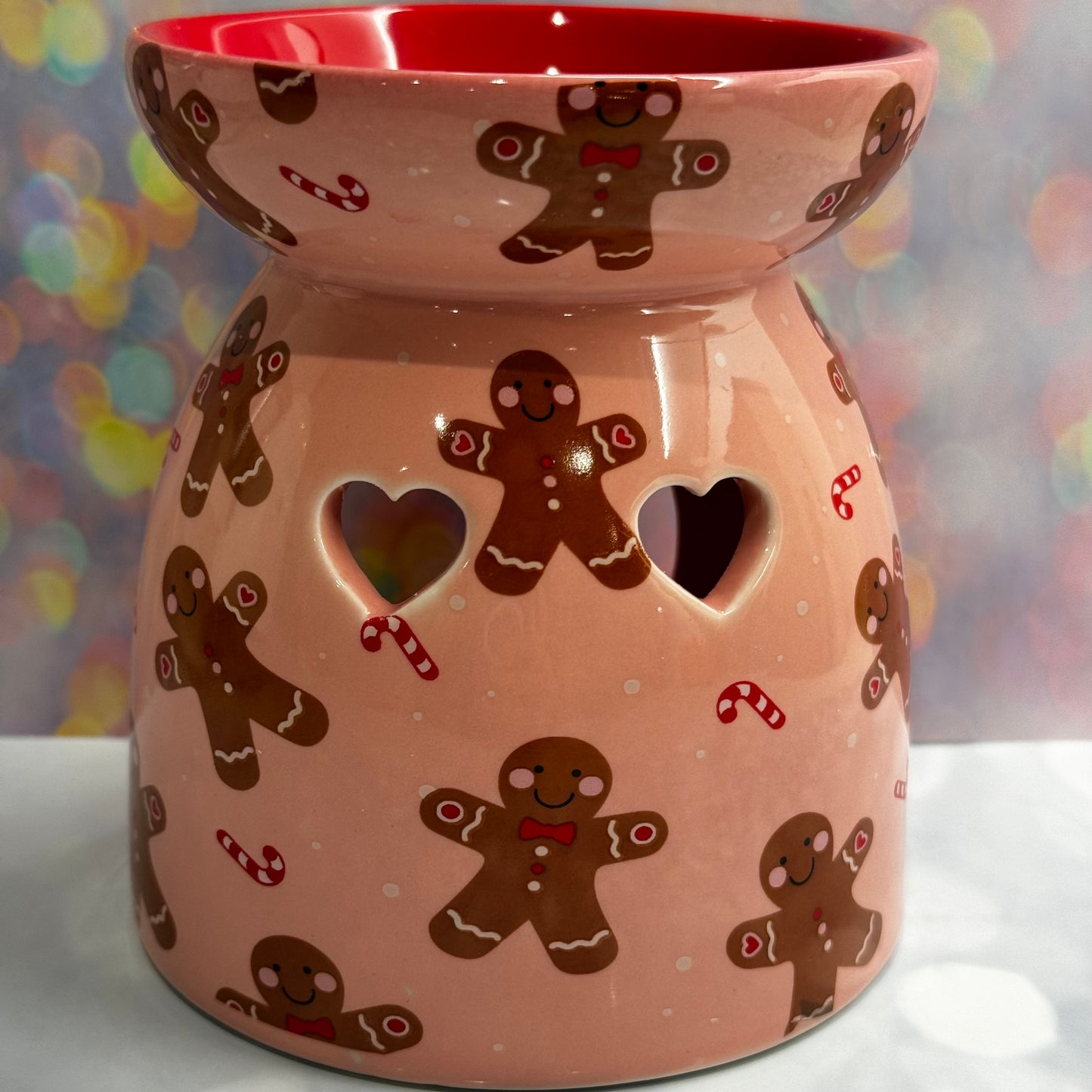 Gingerbread design wax melt warmer