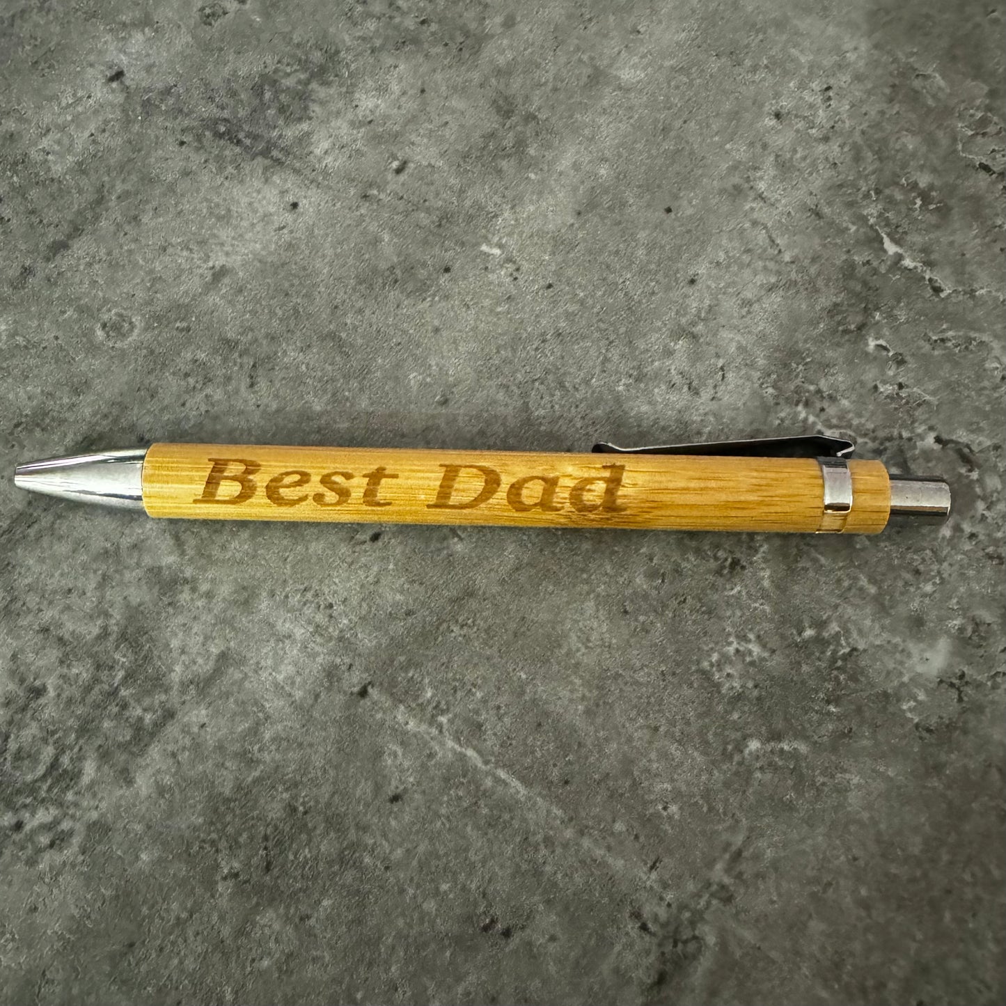 Bamboo engraved pen