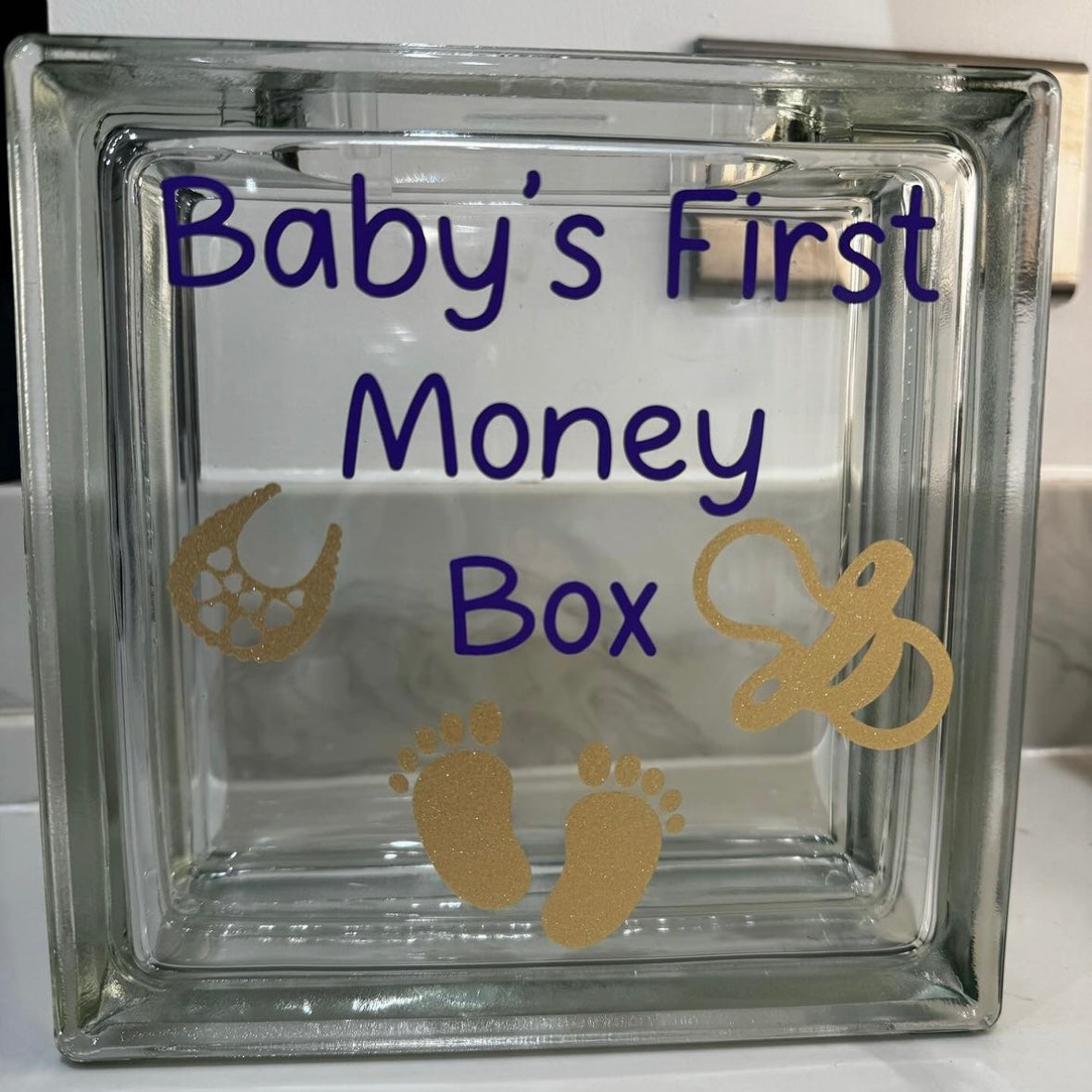 Baby’s first money box