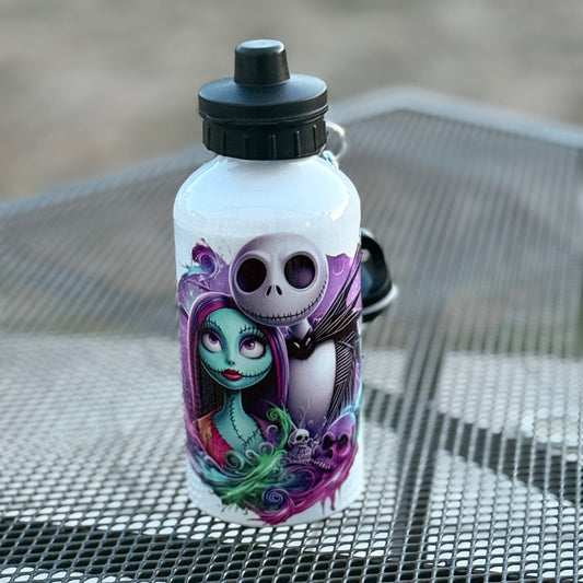 Skeleton & Girl Water Bottle