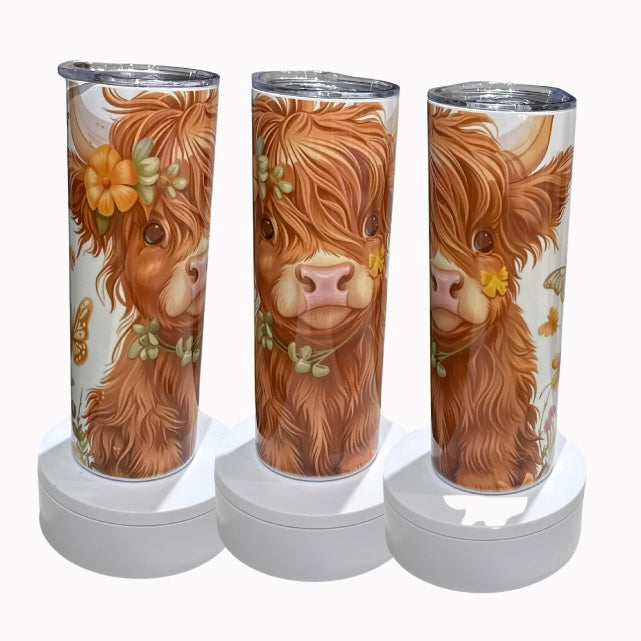 Highland Cow Hot & Cold Tumbler
