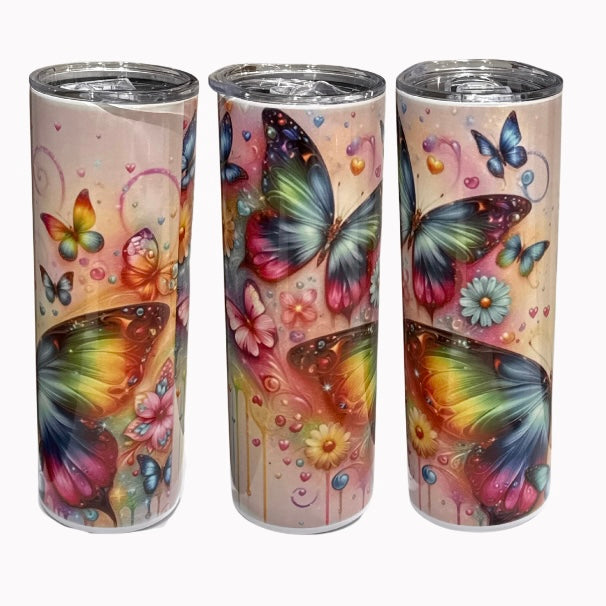 Butterfly Hot & Cold Tumbler